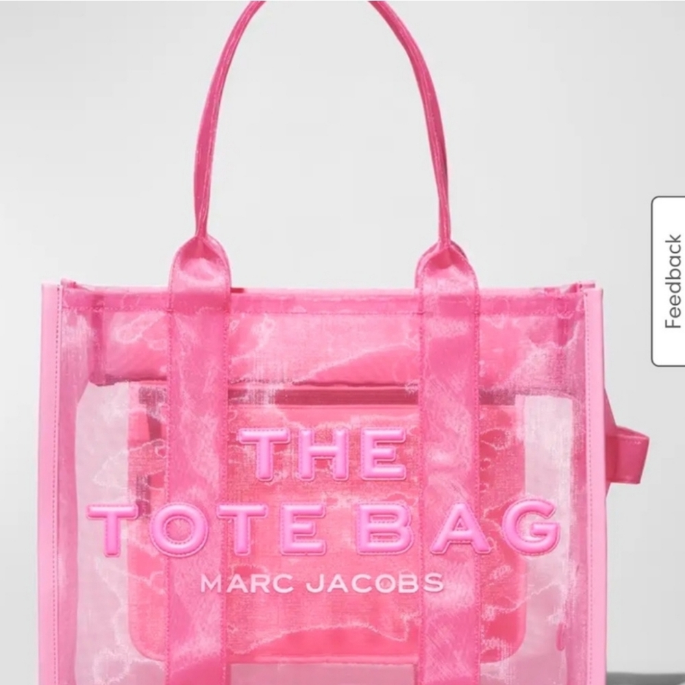 Marc Jacobs Large Mesh Tote- Pink